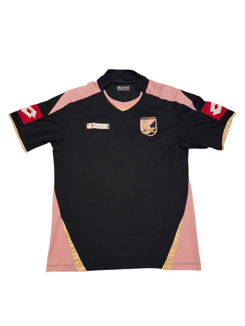 Lotto 2008-2009 Palermo Away Soccer Jersey